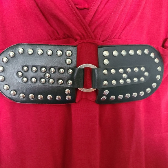 Womens Miren Top with Belt. - Picture 5 of 10